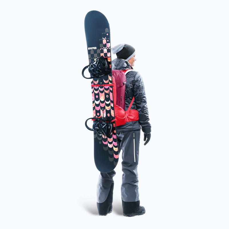 Dámsky lyžiarsky batoh deuter Freerider 28 l SL hibiscus/ ruby 17