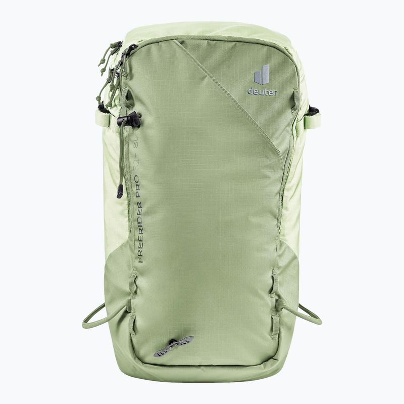 Dámsky lyžiarsky batoh Deuter Freerider Pro 32+ l  grove/mineral