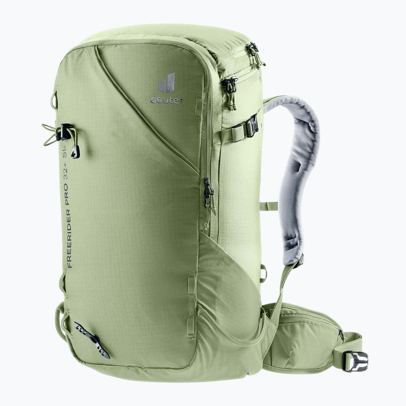 Dámsky lyžiarsky batoh Deuter Freerider Pro 32+ l  grove/mineral 2