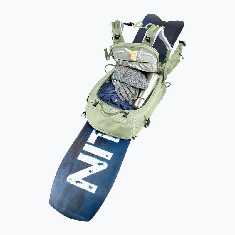 Dámsky lyžiarsky batoh Deuter Freerider Pro 32+ l  grove/mineral 18