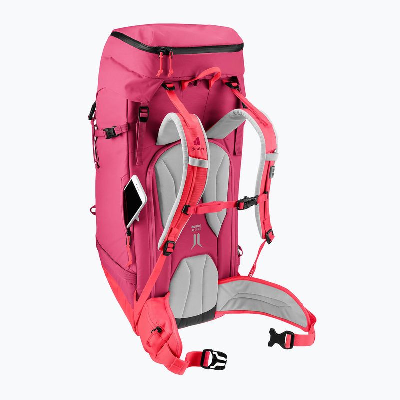 Lyžiarsky batoh Deuter Freescape Pro 38+ l SL  ruby/ hibiscus 9