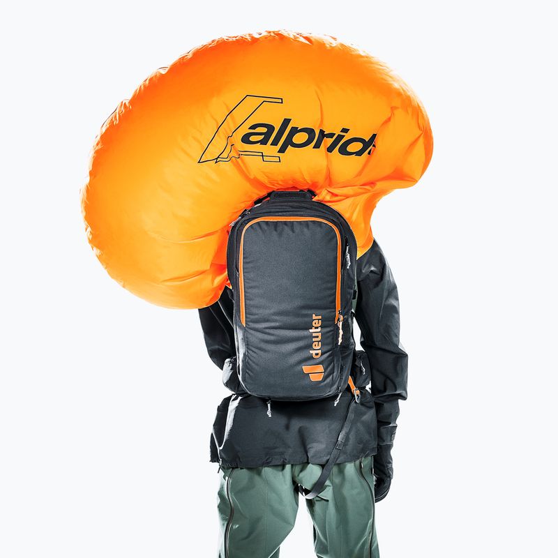 Lavínový batoh Deuter  Alproof Ride 18 l black 15