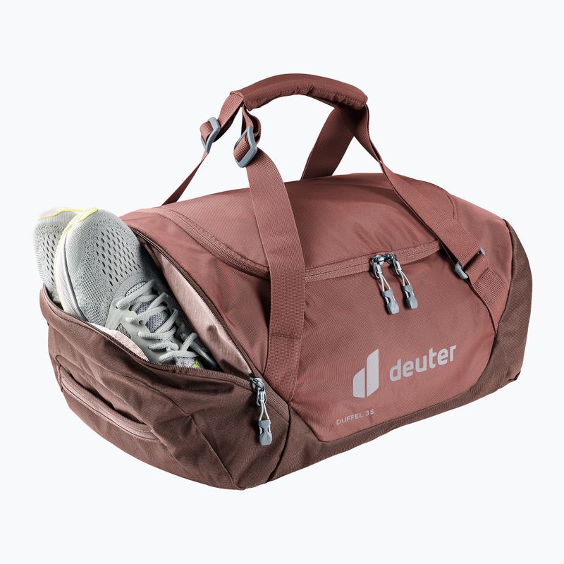 Cestovní taška deuter Duffel 35 l caspia/raisin 7