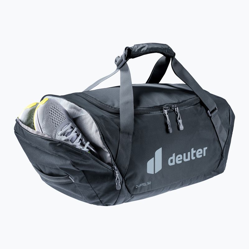 Cestovná taška deuter Duffel 50 l čierna 7