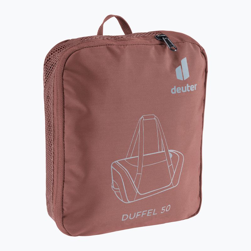 Deuter Duffel 50 l caspia/raisin travel bag 8