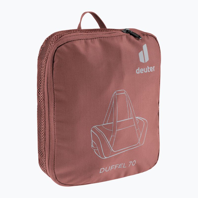Cestovní taška deuter Duffel 70 l caspia/raisin 8