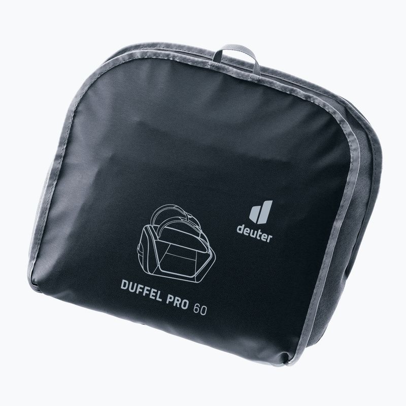 Cestovná taška Deuter Duffel Pro 60 l čierna 10