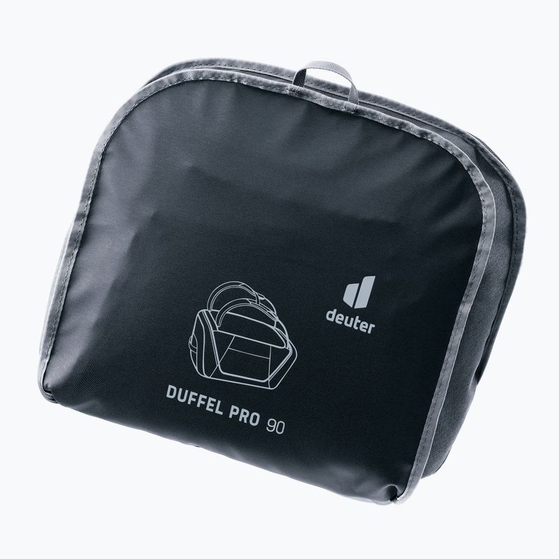 Cestovná taška Deuter Duffel Pro 90 l čierna 9