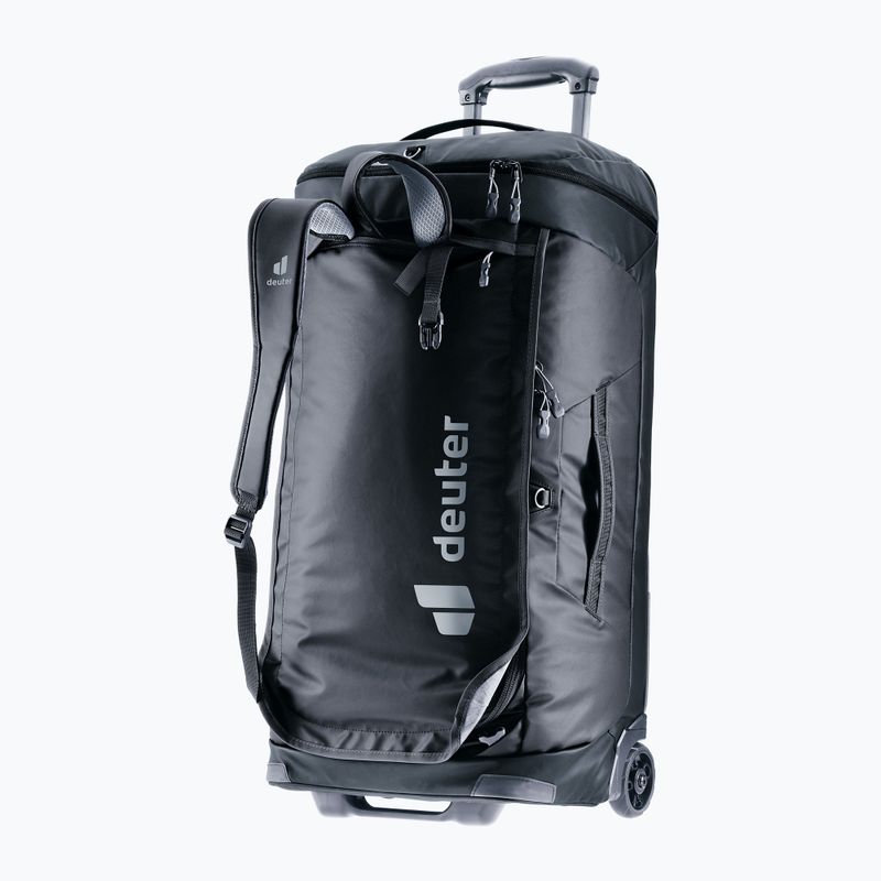 Cestovný kufor Deuter Duffel Pro Movo 60 l čierny 8