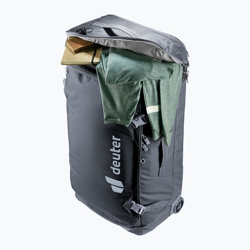 Cestovný kufor Deuter Duffel Pro Movo 90 l čierny 9
