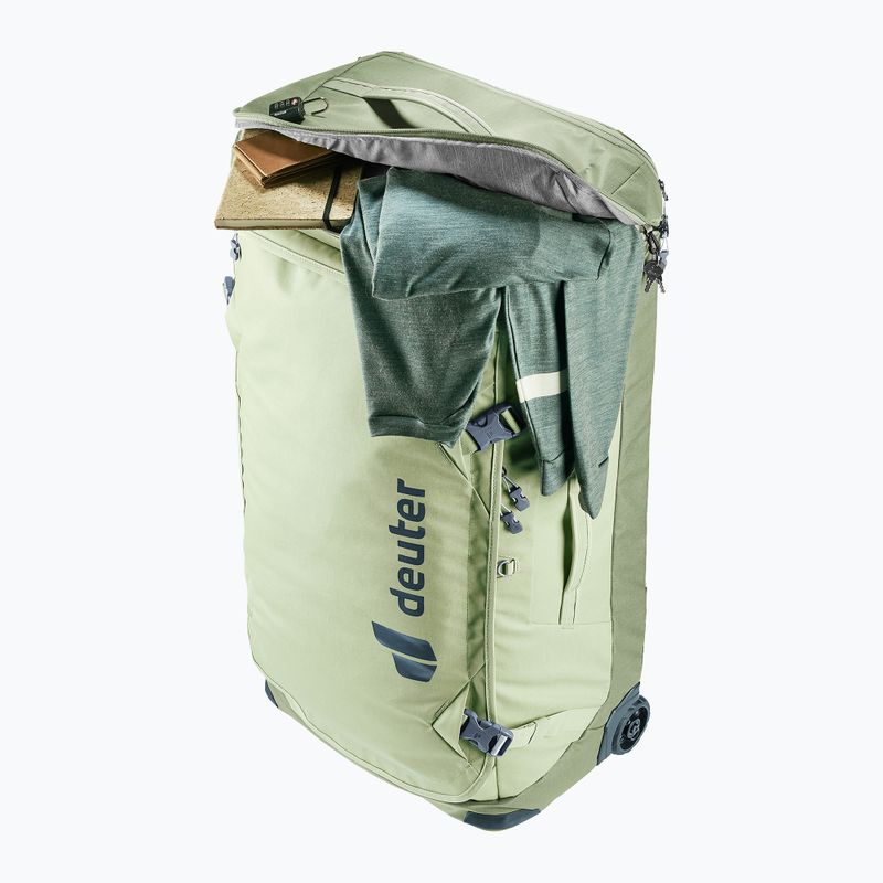 Cestovný kufor deuter Duffel Pro Movo 90 l mineral/grove 9