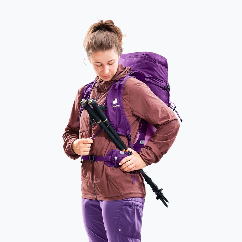 Dámsky turistický batoh deuter Speed Lite Pro 28 l SL lotus-mystic 15