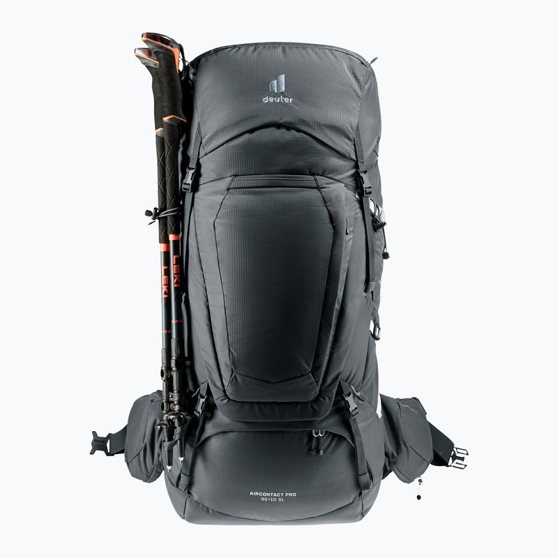 Dámsky trekingový plecniak deuter Aircontact Pro 65 + 10 l SL graphite 5