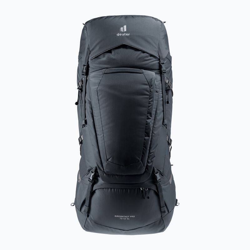 Deuter Aircontact Pro 85 + 10 l trekingový batoh čierny