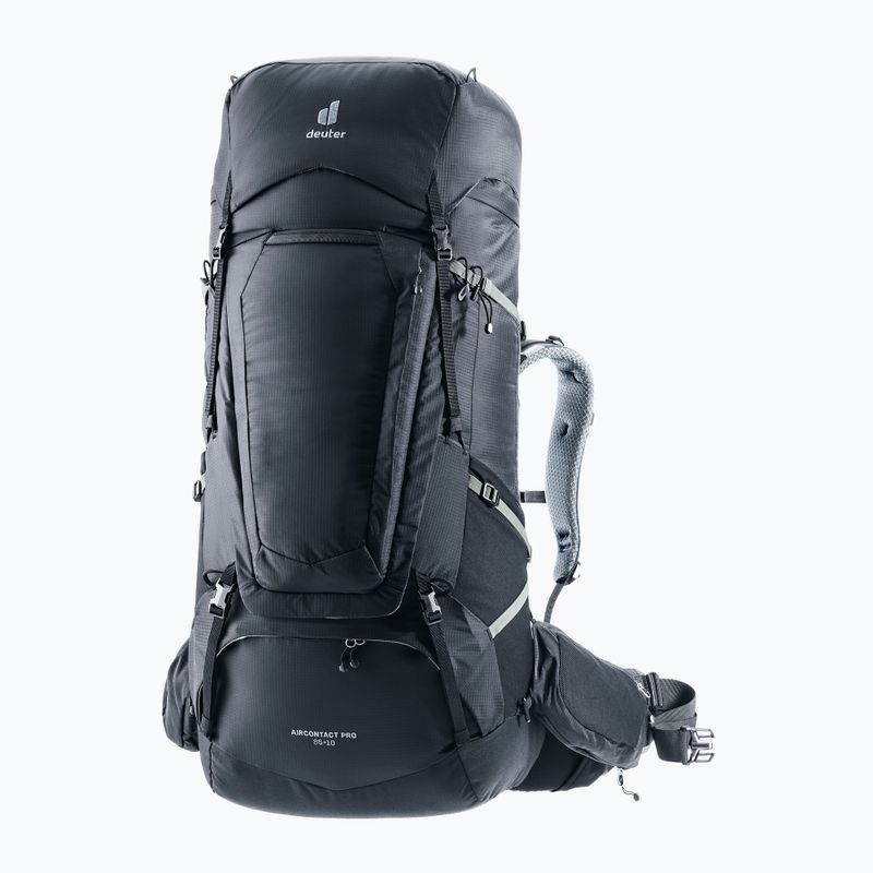 Deuter Aircontact Pro 85 + 10 l trekingový batoh čierny 2