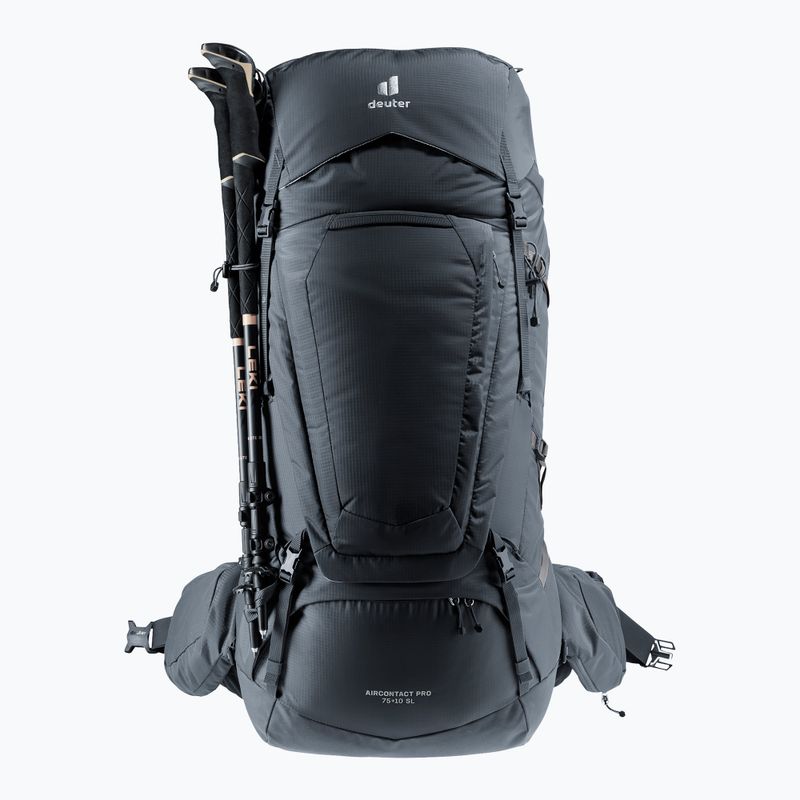 Deuter Aircontact Pro 85 + 10 l trekingový batoh čierny 14