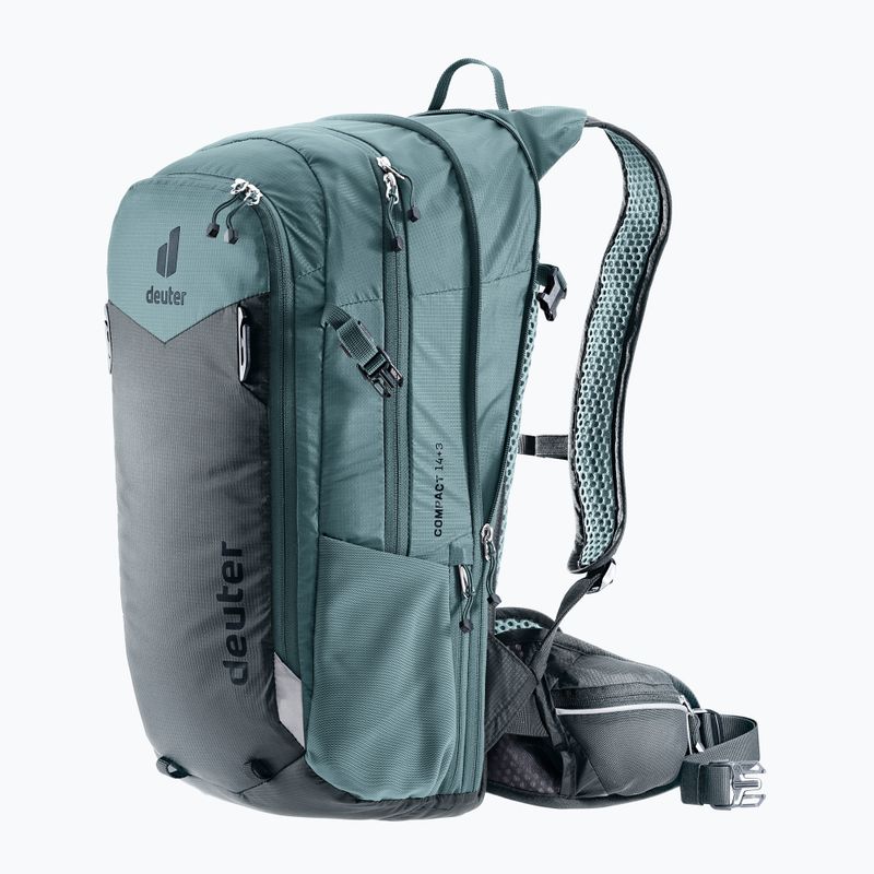 Cyklistický batoh deuter Compact 14 + 3 l graphite/shale 6