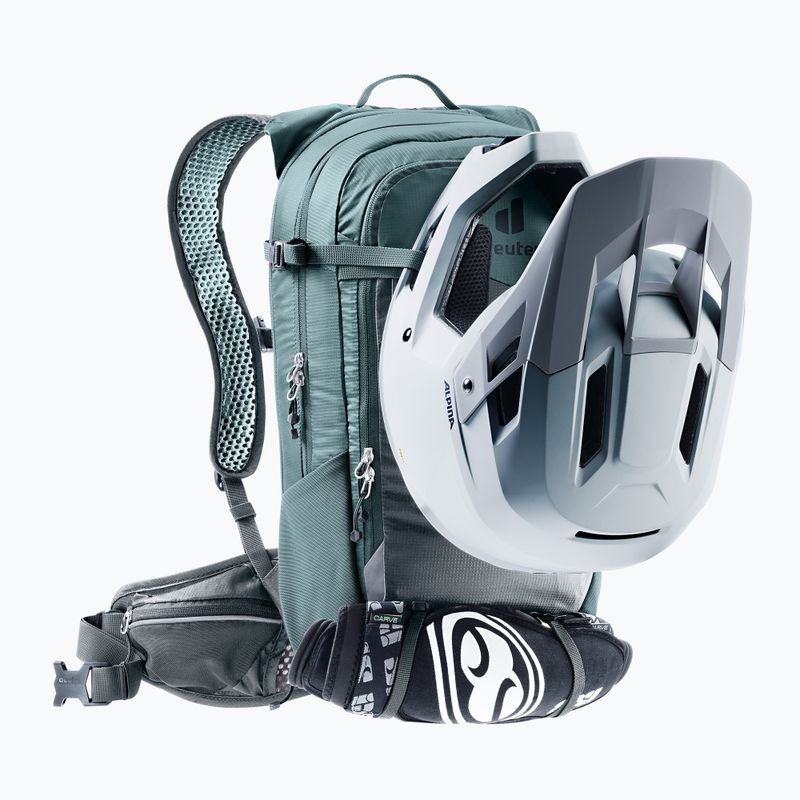 Cyklistický batoh deuter Compact 14 + 3 l graphite/shale 8