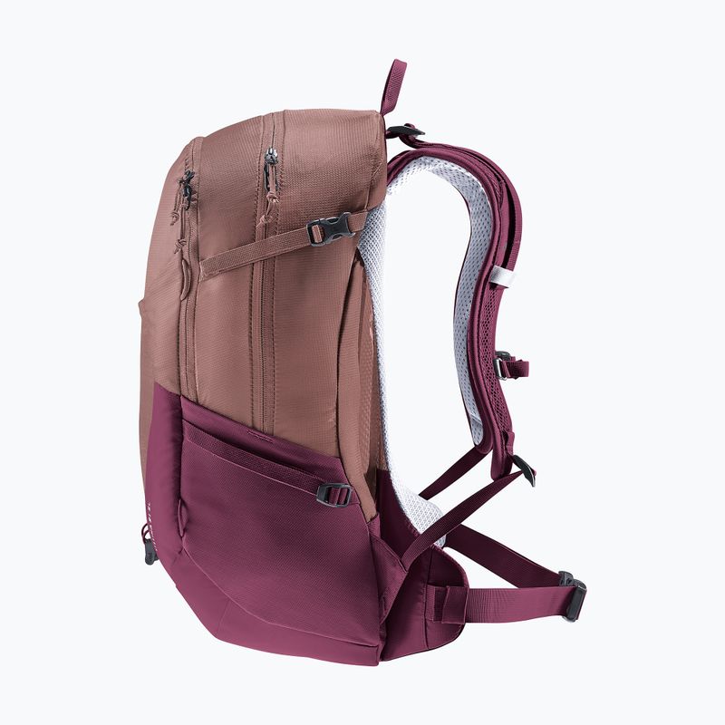 Dámsky turistický batoh deuter Futura 21 l SL ashrose-cassis 4