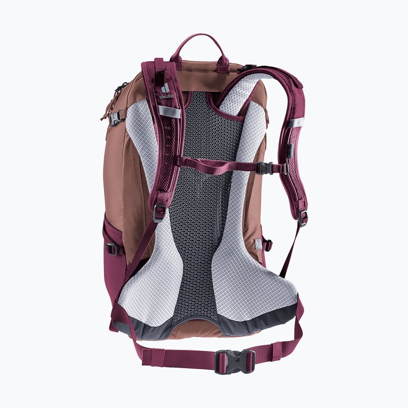 Dámsky turistický batoh deuter Futura 21 l SL ashrose-cassis 9