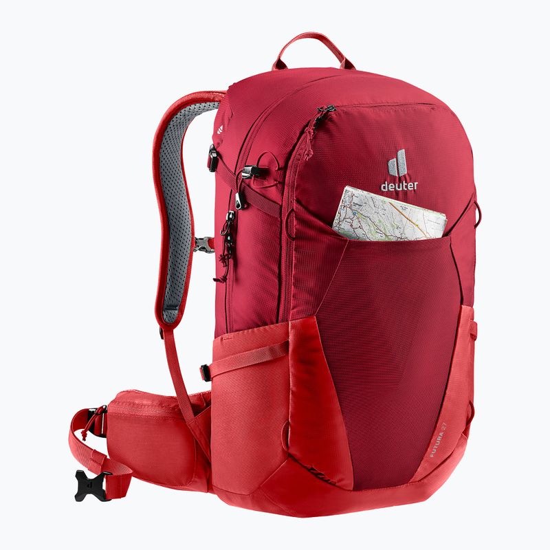 Turistický batoh Deuter Futura 27 l masala-cherry 5