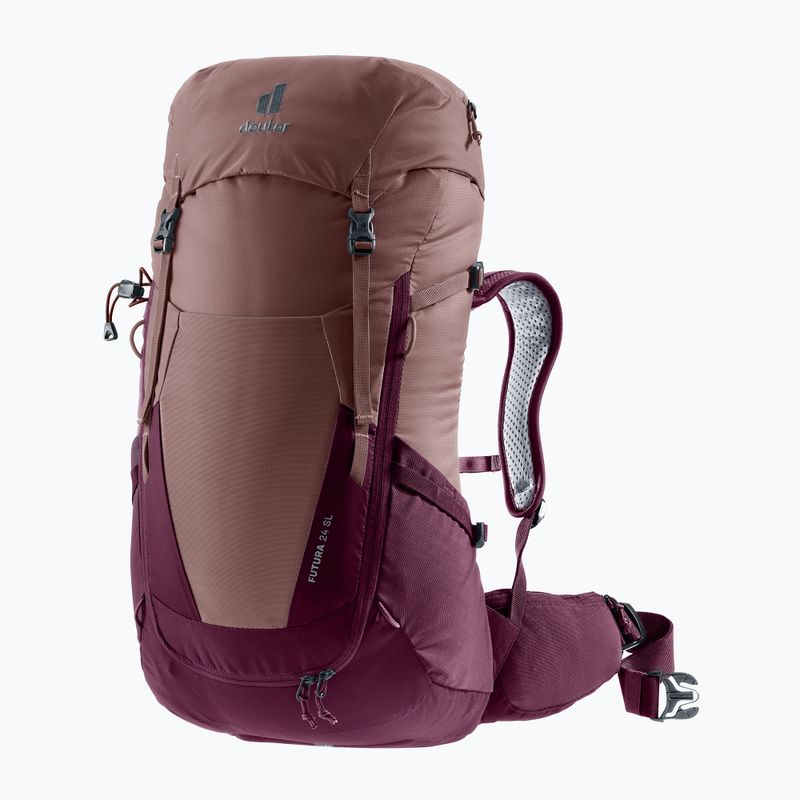Turistický batoh deuter Futura 24 l SL ashrose/cassis 2
