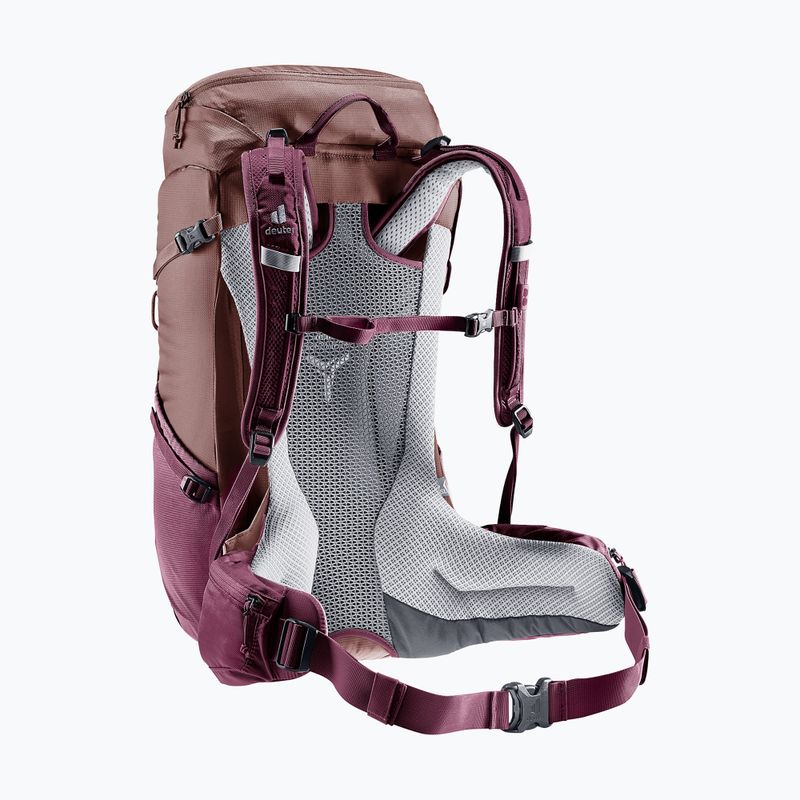 Turistický batoh deuter Futura 24 l SL ashrose/cassis 4