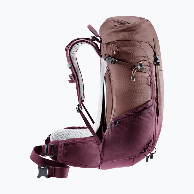 Turistický batoh deuter Futura 24 l SL ashrose/cassis 5