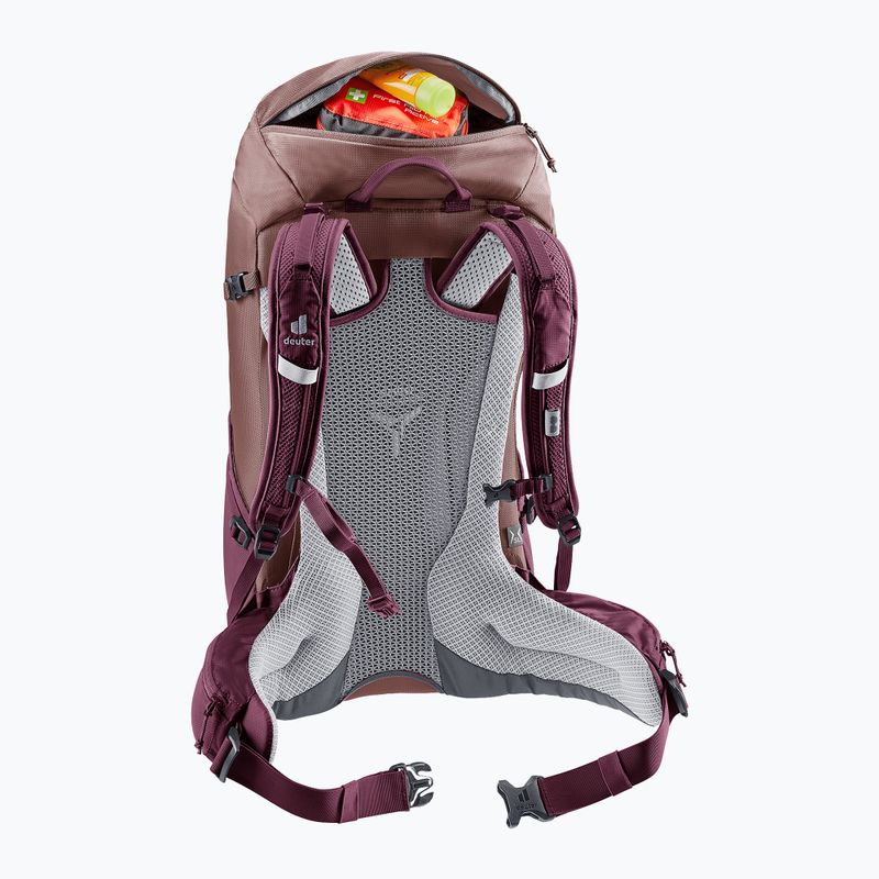 Turistický batoh deuter Futura 24 l SL ashrose/cassis 11