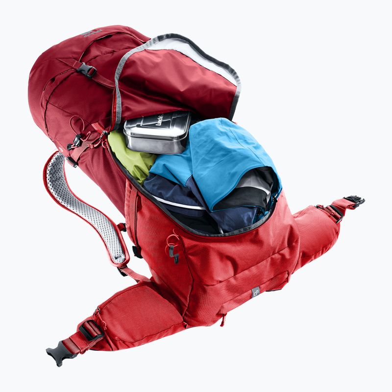 Turistický batoh Deuter Futura 26 l masala-cherry 10
