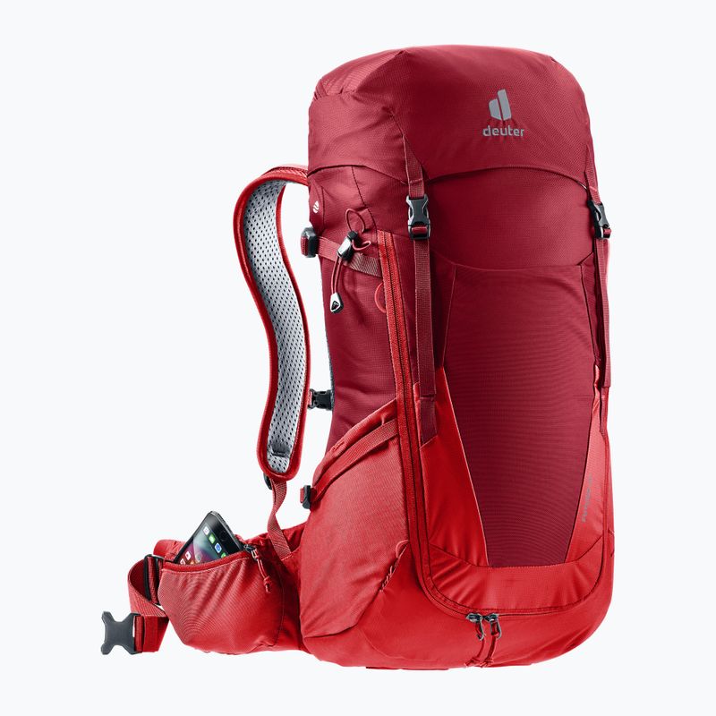 Turistický batoh Deuter Futura 26 l masala-cherry 13