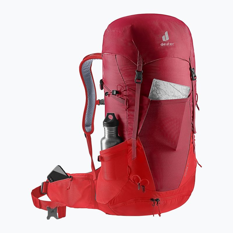 Turistický batoh Deuter Futura 32 l masala-cherry 6