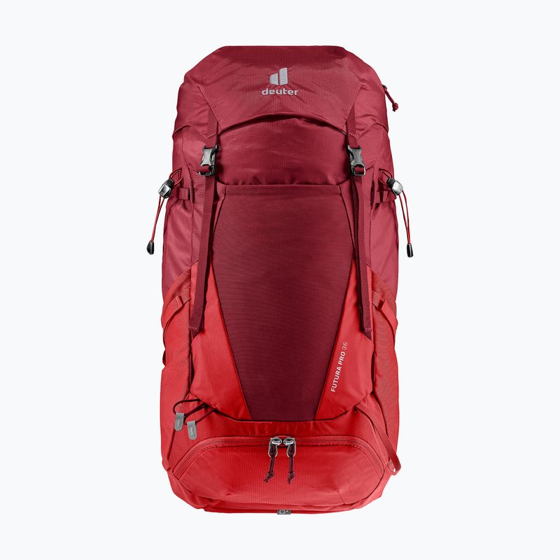 Turistički ruksak deuter Futura Pro 36 l masala/cherry