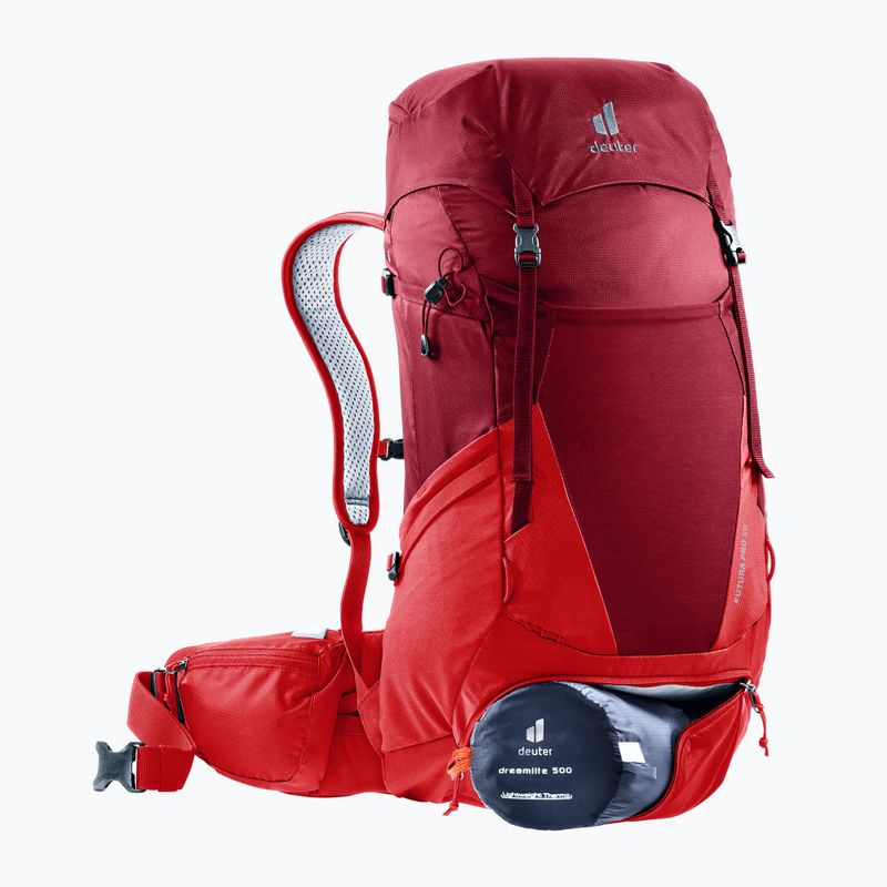 Turistički ruksak deuter Futura Pro 36 l masala/cherry 10