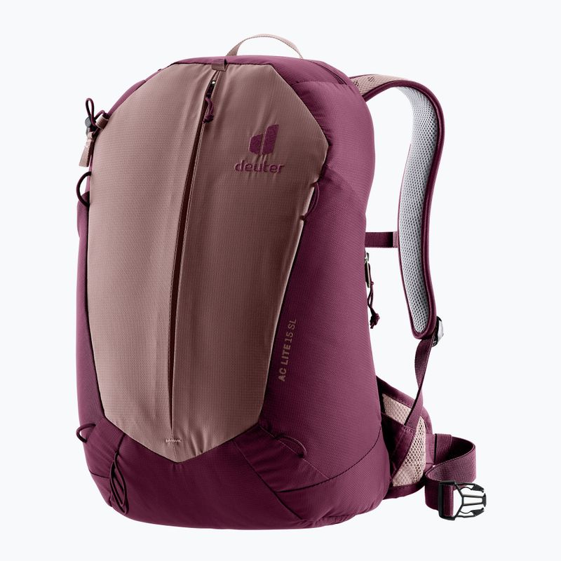 Dámsky turistický ruksak deuter AC Lite 15 l SL ashrose-cassis 2
