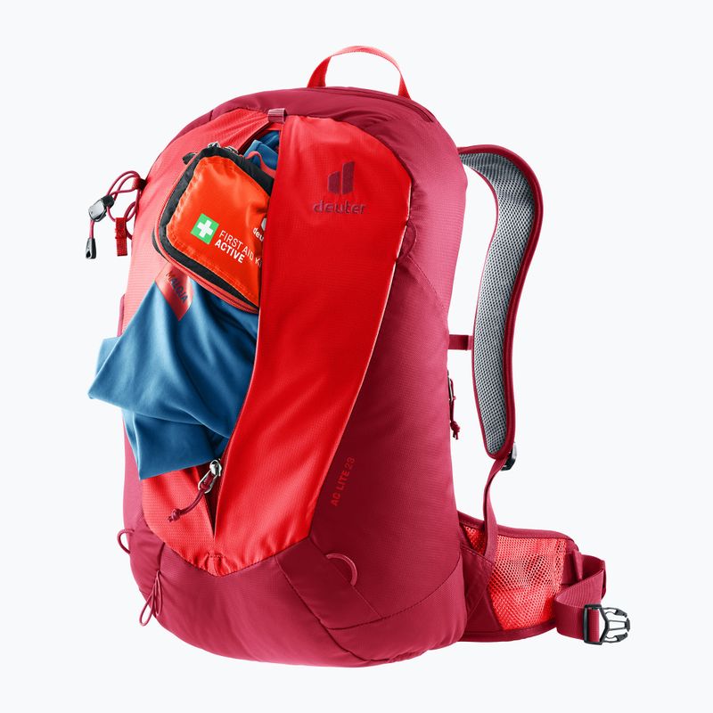 Turistický batoh deuter AC Lite 23 l cherry/masala 7