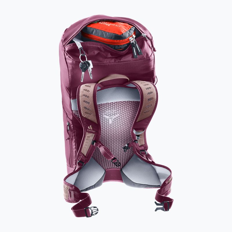 Dámsky turistický batoh deuter AC Lite 22 l SL ashrose-cassis 7