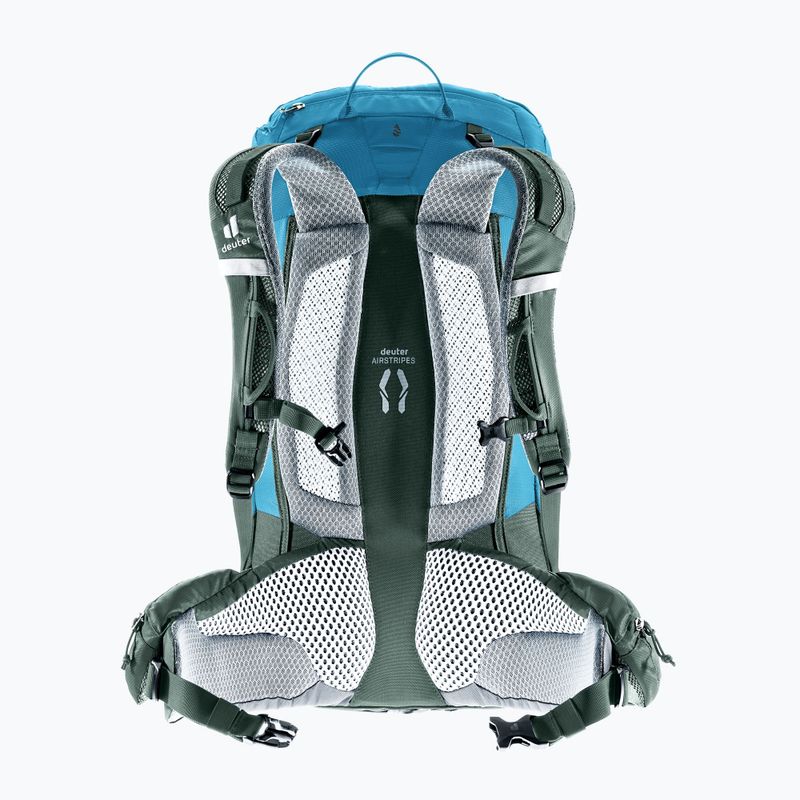 Turistický batoh deuter Trail Pro 33 l wave/ivy 3