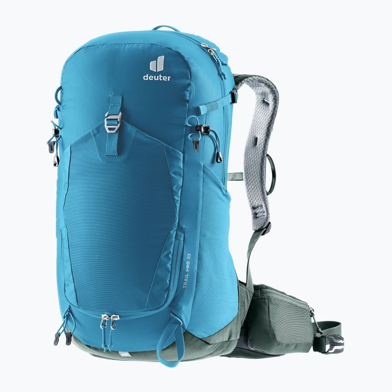 Turistický batoh deuter Trail Pro 33 l wave/ivy 4