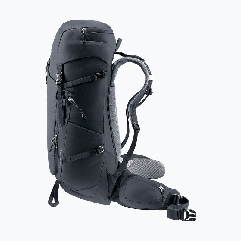 Turistický batoh deuter Trail Pro 34 l SL black 7