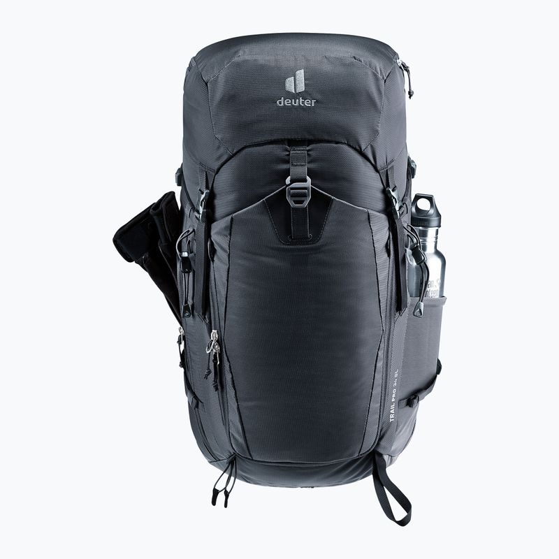 Turistický batoh deuter Trail Pro 34 l SL black 8