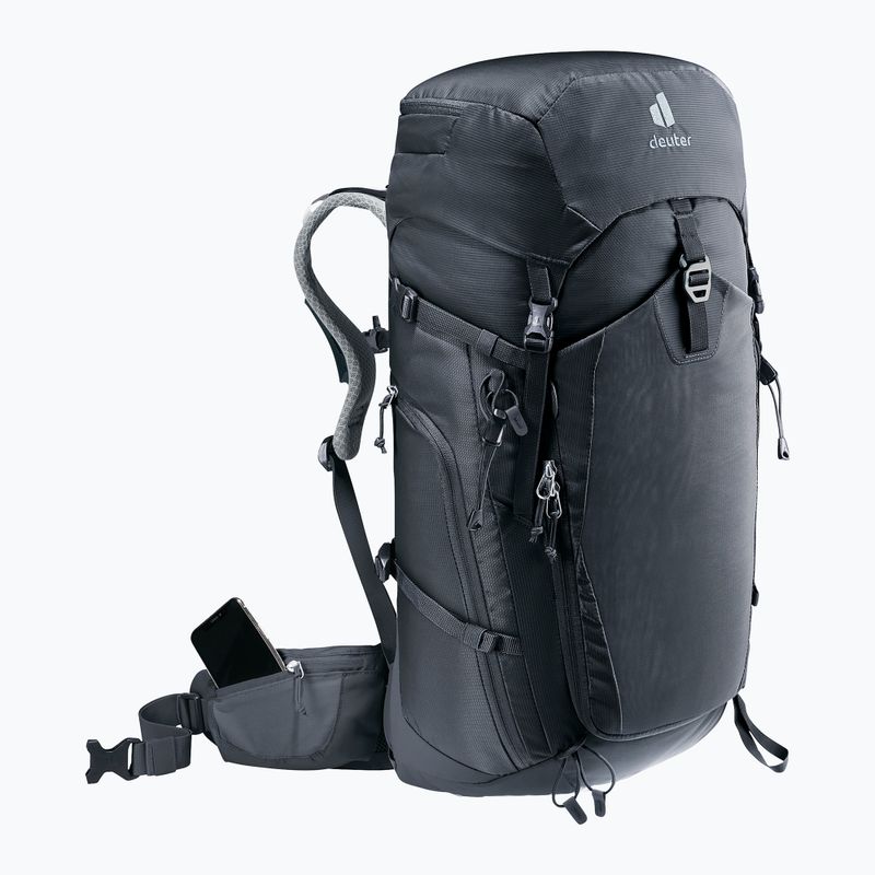 Turistický batoh deuter Trail Pro 34 l SL black 11