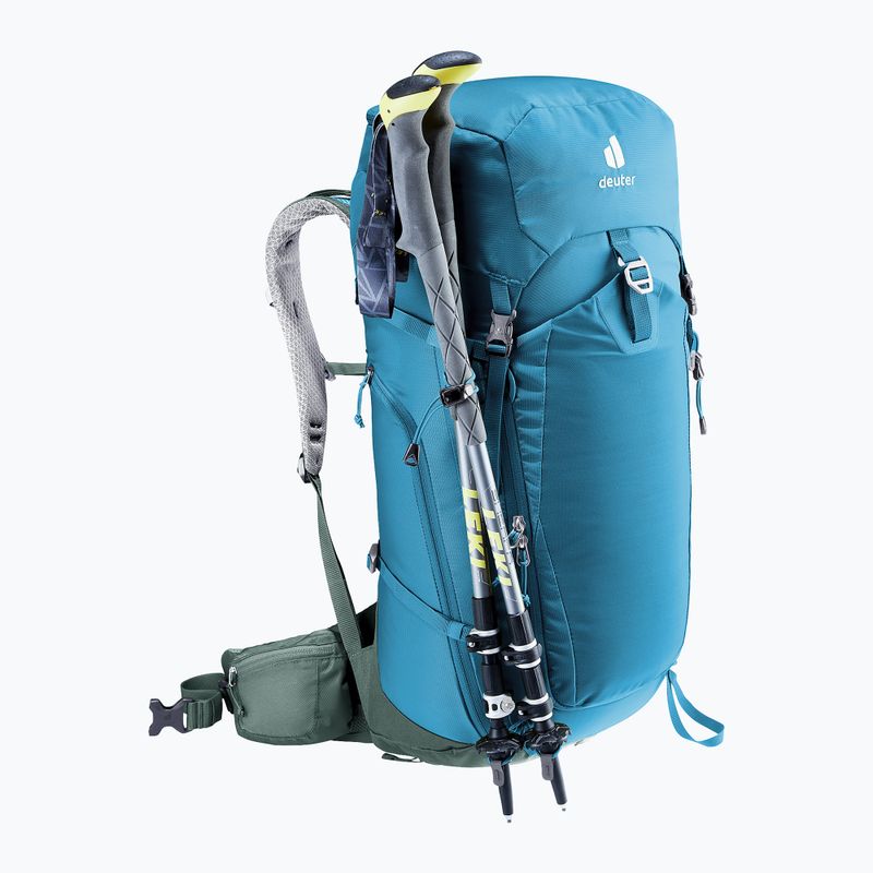 Turistický batoh deuter Trail Pro 36 l wave/ivy 10