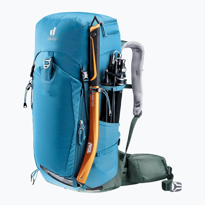 Turistický batoh deuter Trail Pro 36 l wave/ivy 11