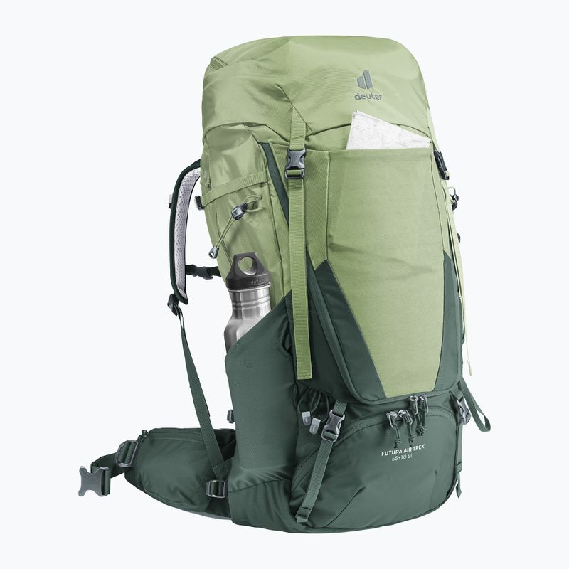 Dámsky trekingový batoh deuter Futura Air Trek 55 + 10 l SL grove/ivy 5