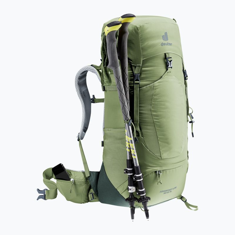 Dámsky trekingový batoh deuter Aircontact Lite 35 + 10 l SL grove/ivy 8