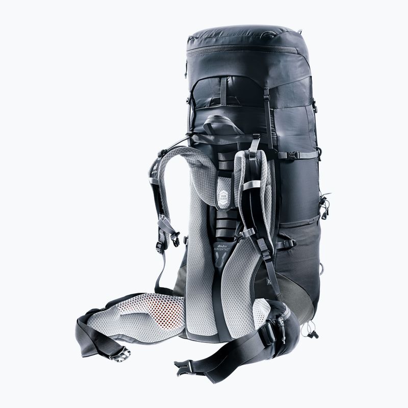 Dámsky trekingový plecniak deuter Aircontact Lite 45 + 10 l SL black/graphite 11