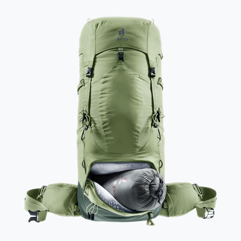 Dámsky trekingový batoh deuter Aircontact Lite 45 + 10 SL grove/ivy 10