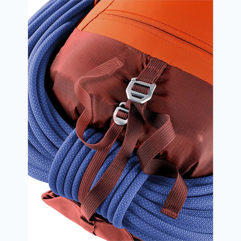 Dámsky lezecký batoh deuter Guide 22 l SL papaya-redwood 8