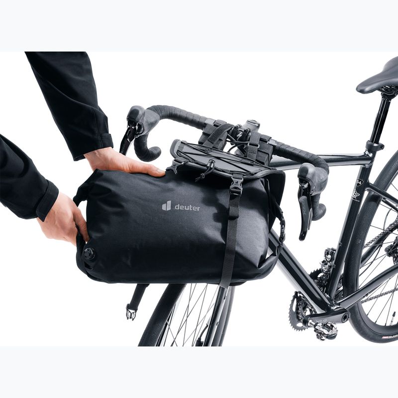 Taška na bicykel na riadidlá Deuter Cabezon HB 14 l čierna 5